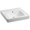 American Standard Decorum 20" Wall Mounted Bathroom Sink with EverClean Surface and Rear Overflow