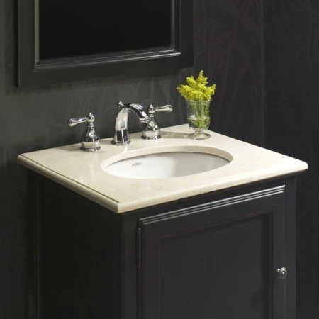 American Standard Ovalyn 15" Undermount Porcelain Bathroom Sink - Image 4