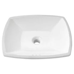 American Standard Edgemere 18-1/2" Undermount Vitreous China Bathroom Sink with Overflow