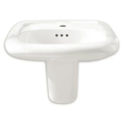 American Standard Murro 21-1/4" Wall Mounted Porcelain Bathroom Sink with EverClean Technology
