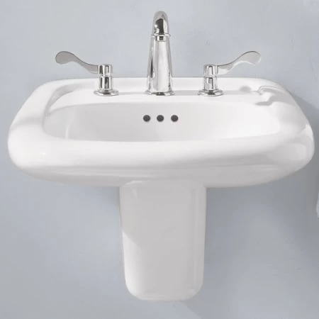 American Standard Murro 21-1/4" Wall Mounted Porcelain Bathroom Sink with EverClean Technology - Image 3