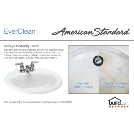 American Standard Murro 21-1/4" Wall Mounted Porcelain Bathroom Sink with EverClean Technology - Image 5