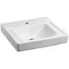 American Standard Decorum 20" Wall Mounted Bathroom Sink with EverClean Surface - Less Overflow