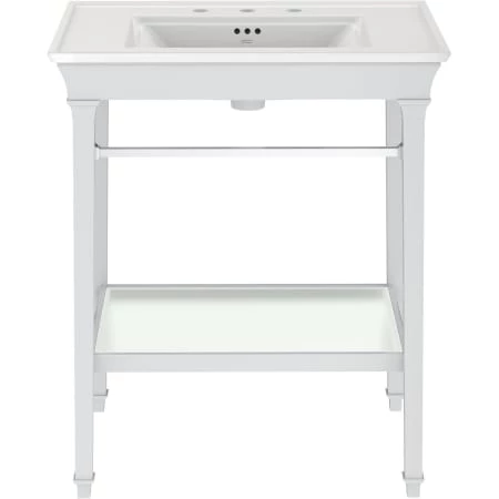 American Standard Town Square S Metal Lavatory Console Legs with Bottom Shelf - Image 3