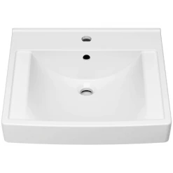 American Standard Decorum 21" Wall Mounted Bathroom Sink with Overflow, Single Faucet Hole, and EverClean Glaze