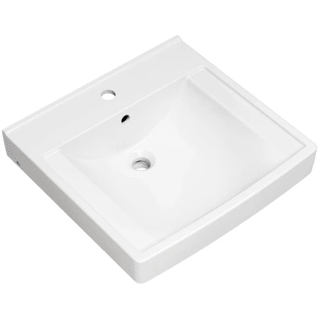 American Standard Decorum 21" Wall Mounted Bathroom Sink with Overflow, Single Faucet Hole, and EverClean Glaze - Image 2
