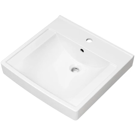 American Standard Decorum 21" Wall Mounted Bathroom Sink with Overflow, Single Faucet Hole, and EverClean Glaze - Image 3