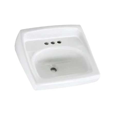 American Standard Lucerne 20-1/2" Wall Mounted Porcelain Bathroom Sink