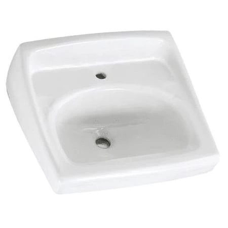 American Standard Lucerne 20-1/2" Wall Mounted Porcelain Bathroom Sink